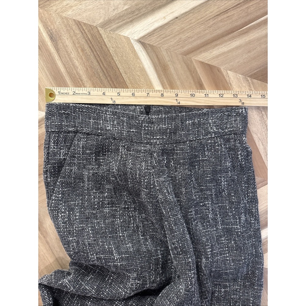 Sisters Wide Leg Blk/White Tweed Pant Girls WMNS Med School Career Street Dressy - Picture 5 of 10